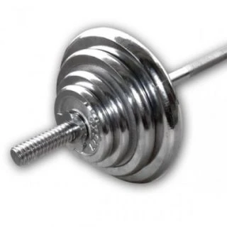 Chromen Halter Set 47,5kg