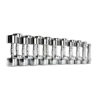 Chromen Trainingsgewichten Set 1 - 10 kg