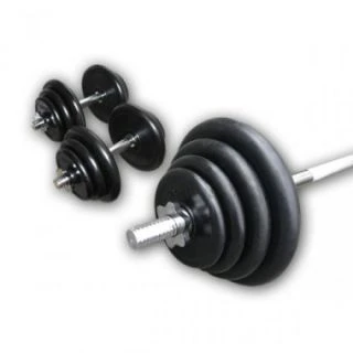 Rubberen Halter Plus Set 70kg