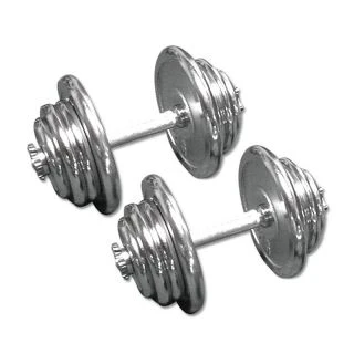 Chromen Dumbbell Set 2 x 25kg