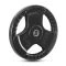 15 kg rubberen standaard grip halterschijf