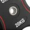 Polyurethaan 4-Grip Halterschijven 30 mm met metalen binnenring