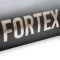 Fortex Stainless Steel 2-in-1 Shaker - Zwart
