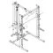 ATX Half Rack HRX-510 + Lat Pulley + Smith Machine Option