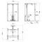 ATX Half Rack HRX-510 + Lat Pulley met 100 kg gewichtstapel