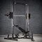De ATX Smith Machine MPX-620 in combinatie met de Multi Bench MBX-650 die speciaal is gemaakt voor gebruik in ondiepe racks