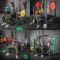 Bankdrukken met verschillende soorten accessoires op het ATX Power Bench Rack