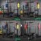 ATX Power Bench Rack met diverse optioneel verkrijgbare accessoires
