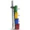 Het ATX Wall Storage Rack heeft ook twee halterstangenhouders aan de achterzijde