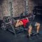De ATX Olympic Bench OBM-700 is geschikt voor incline, decline en vlak bankdrukken
