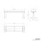 De afmetingen van de Fortex Flat Bench