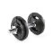 De Dumbbellstang Schroefdraad 35 cm is geschikt voor vrijwel alle 30 mm halterschijven