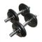 Rubberen Dumbbell Set 2 x 10kg