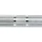 De knurling van de ATX Power Bar is voorzien van olympische en powerlifting markeringen
