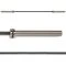 De ATX Powerlifting Training Bar heeft center knurl en een zwart-chromen coating