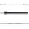 Olympische ECO Halterstang 205 cm met draaiende uiteinden en antislip ribbels