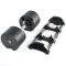 De Nuobell Adjustable Dumbbells vervangen een volledige set dumbbells tot 20 kg