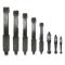 Olympische Halterset 140 kg Heavy Duty Rubber