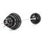 Olympische Halterset 140 kg Heavy Duty Rubber