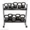 Kettlebell Rack met twee niveaus