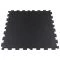 Puzzelmat 96 x 96 x 1 cm - Zwart - Basistegel