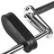 De sleeves van de ATX Safety Squat Bar 30 mm worden bevestigd op extra sterke stalen flensen