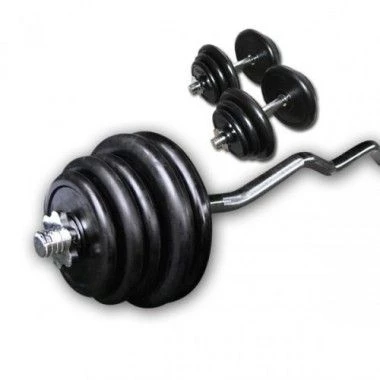 Rubberen Curl Plus Set 60kg