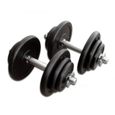 Gietijzeren Dumbbell Set 2 x 20kg