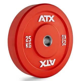 25 kg ATX Color Bumper Plate - Rood