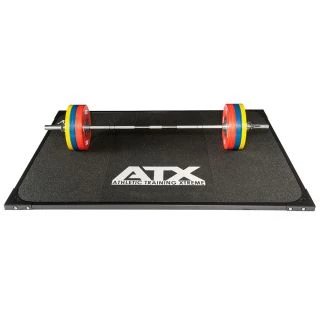 ATX Rubber Gewichthefplatform voor gewichtheffen en powerliften