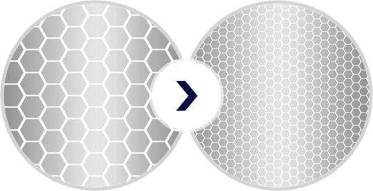 Met XTP Technologie wordt een ultrafijnkorrelige microstructuur van het staal gecreëerd